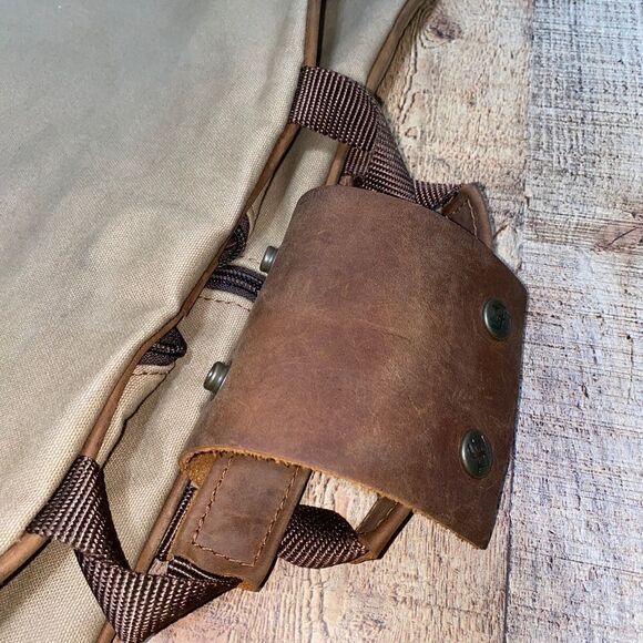 Jon hart two suiter garment bag canvas leather - Picture 9 of 16